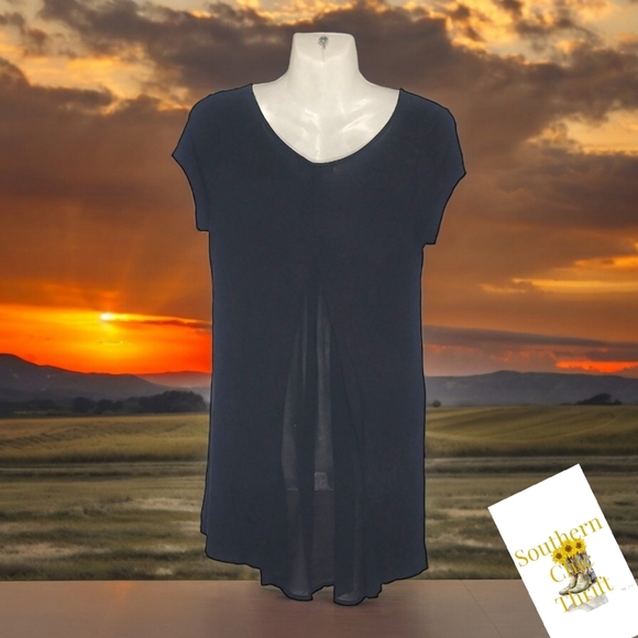 🌻 KIM & CAMI - Small Black Blouse - Picture 2 of 4